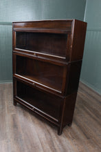 Load image into Gallery viewer, Mahogany Gunn Barrister Bookcase c.1900