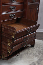 Load image into Gallery viewer, English Mahogany Music Cabinet c.1910