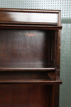 Load image into Gallery viewer, Mahogany Gunn Barrister Bookcase c.1900