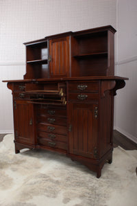 English Mahogany Music Cabinet c.1910