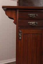 Load image into Gallery viewer, English Mahogany Music Cabinet c.1910