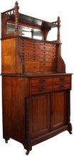 Load image into Gallery viewer, English Mahogany Dental Cabinet c.1890