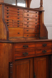 English Mahogany Dental Cabinet c.1890