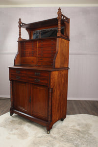 English Mahogany Dental Cabinet c.1890