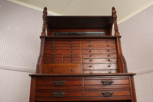 English Mahogany Dental Cabinet c.1890