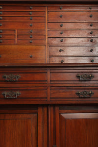 English Mahogany Dental Cabinet c.1890