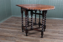 Load image into Gallery viewer, English Oak Barley Twist Dropleaf c.1900