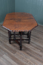 Load image into Gallery viewer, English Oak Barley Twist Dropleaf c.1900