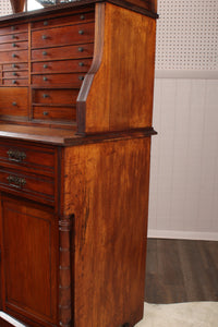 English Mahogany Dental Cabinet c.1890