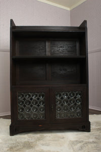 English Oak Bookcase c.1900