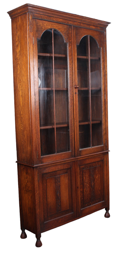 English Oak Bookcase c.1900