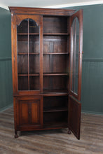 Load image into Gallery viewer, English Oak Bookcase c.1900