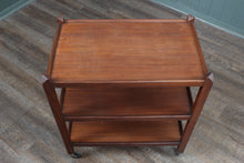 Load image into Gallery viewer, Danish Teak Midcentury Bar Cart c.1960