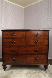 English Oak Chest of Drawers c.1860