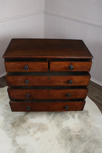 English Oak Chest of Drawers c.1860