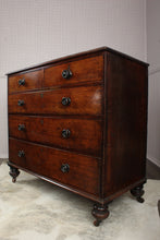 Load image into Gallery viewer, English Oak Chest of Drawers c.1860