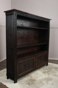 English Oak Bookcase c.1890