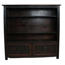 Load image into Gallery viewer, English Oak Bookcase c.1890