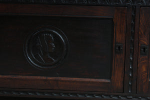 English Oak Bookcase c.1890