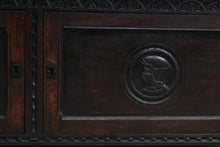 Load image into Gallery viewer, English Oak Bookcase c.1890