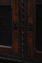 Load image into Gallery viewer, English Oak Bookcase c.1890