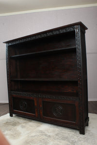 English Oak Bookcase c.1890