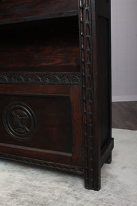 English Oak Bookcase c.1890