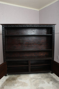 English Oak Bookcase c.1890