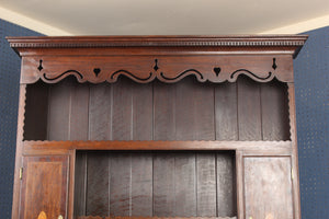 English Oak Inlaid Welsh Dresser c.1900