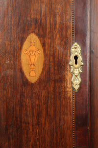 English Oak Inlaid Welsh Dresser c.1900