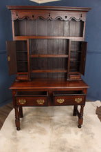 Load image into Gallery viewer, English Oak Inlaid Welsh Dresser c.1900