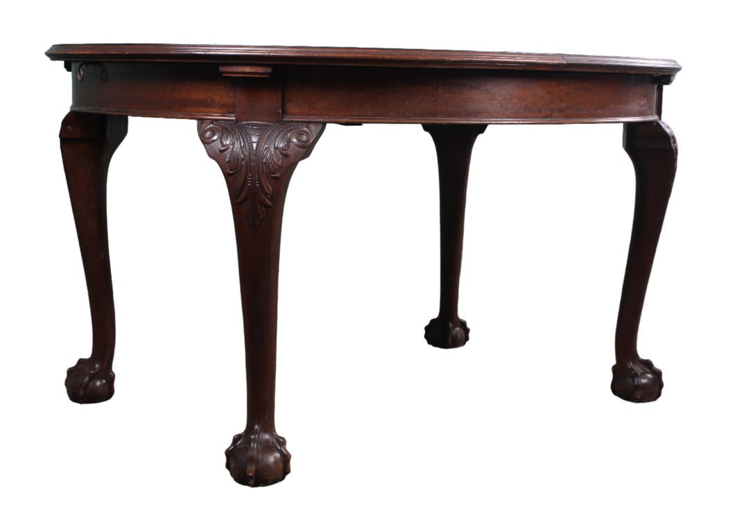 English Mahogany Extending Dining Table c.1910