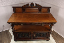 Load image into Gallery viewer, English Oak stamped Gillow &amp; Co Server c.1890