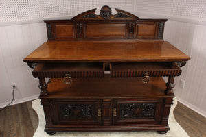 English Oak stamped Gillow & Co Server c.1890