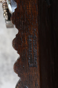 English Oak stamped Gillow & Co Server c.1890