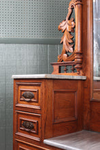 Load image into Gallery viewer, French Carved Walnut Dresser c.1880