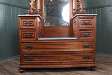 Load image into Gallery viewer, French Carved Walnut Dresser c.1880