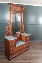 Load image into Gallery viewer, French Carved Walnut Dresser c.1880