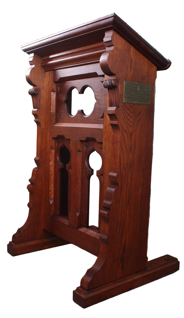 English Oak Lectern c.1944