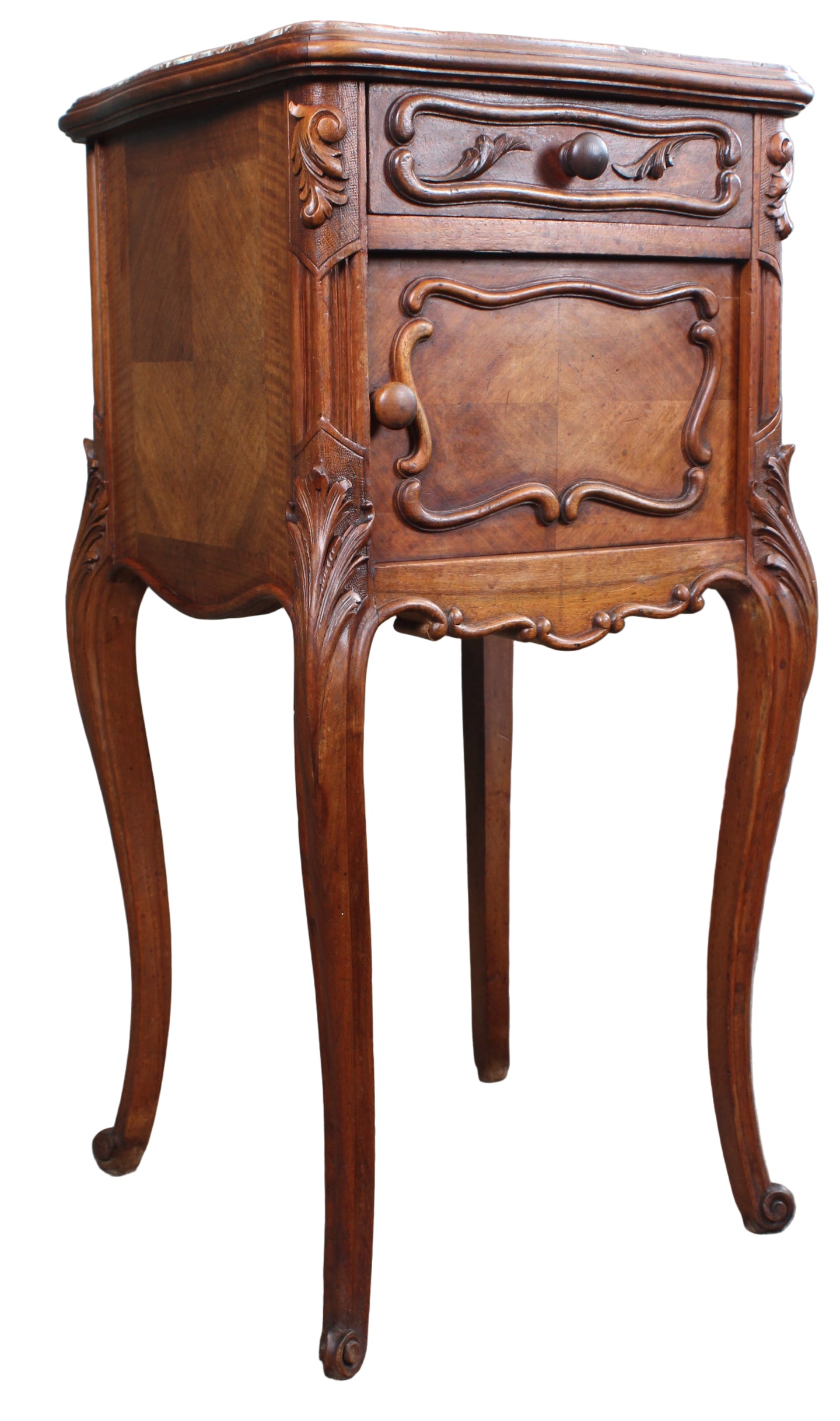 French Walnut Chevet c.1890