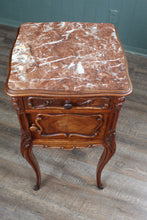 Load image into Gallery viewer, French Walnut Chevet c.1890
