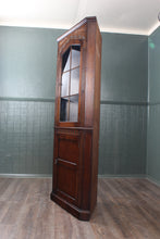 Load image into Gallery viewer, English Oak Corner Cabinet c.1950