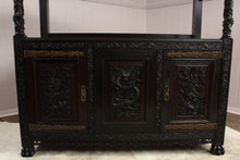 Load image into Gallery viewer, Exceptional Handcarved Server c.1890