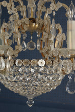 Load image into Gallery viewer, English Crystal Chandelier