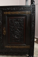 Load image into Gallery viewer, Exceptional Handcarved Server c.1890