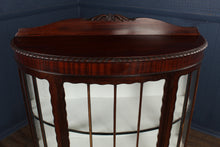 Load image into Gallery viewer, English Mahogany Display Cabinet c.1900