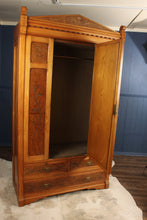 Load image into Gallery viewer, English Aesthetic Movement Wardrobe c.1880