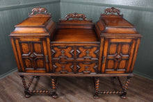 Load image into Gallery viewer, English Barley Twist Sideboard c.1900