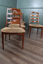 Load image into Gallery viewer, English G-Plan Danish Modern Afrormosia c.1960 Teak Set of 6