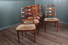 Load image into Gallery viewer, English G-Plan Danish Modern Afrormosia c.1960 Teak Set of 6